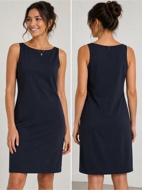 Fairweather Studio Black Sleeveless Sheath Midi Dress Women’s Size 10